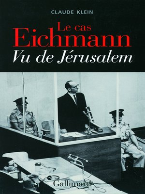 cover image of Le cas Eichmann